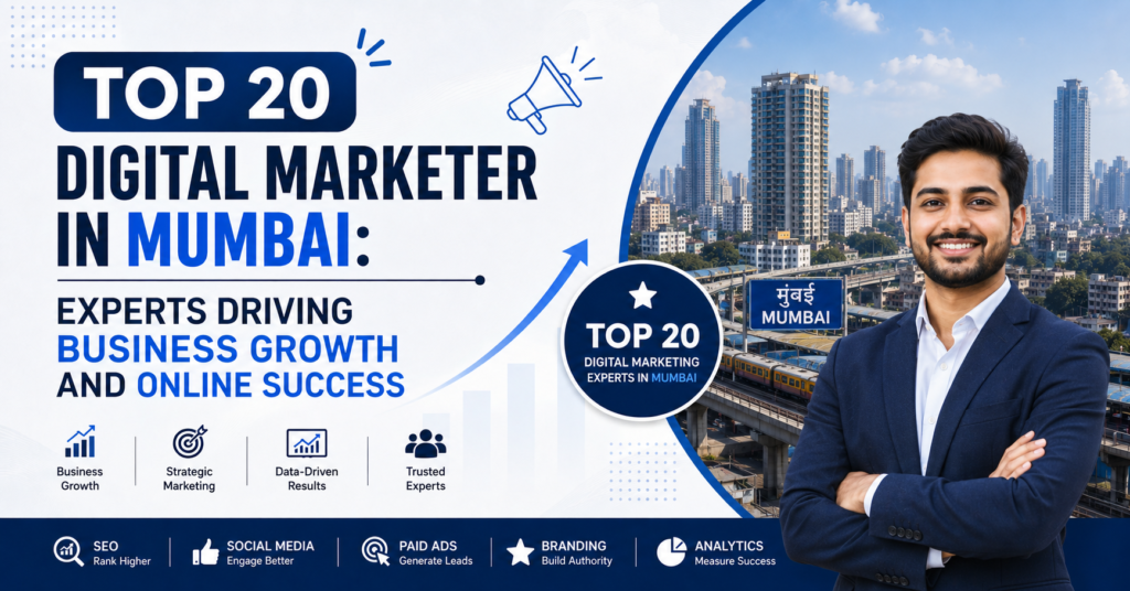 Top 20 Digital Marketers in Mumbai You Should Follow in 2026