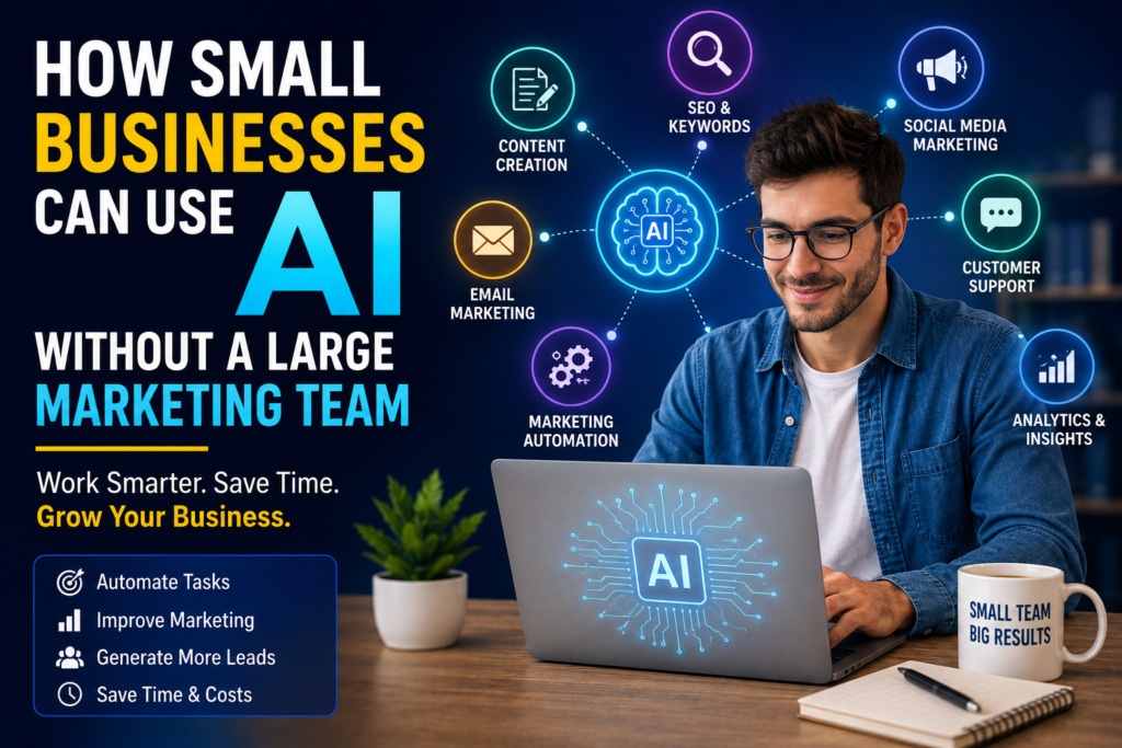 How Small Businesses Can Use AI Without a Large Marketing Team